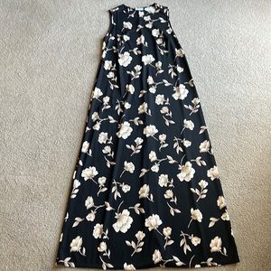 Plus size womens sleeveless maxi dress, by Allison Taylor